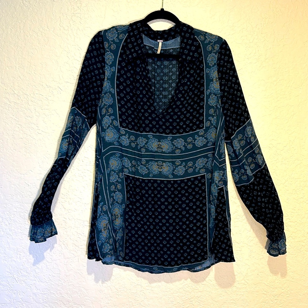 Free People Tunic Blouse